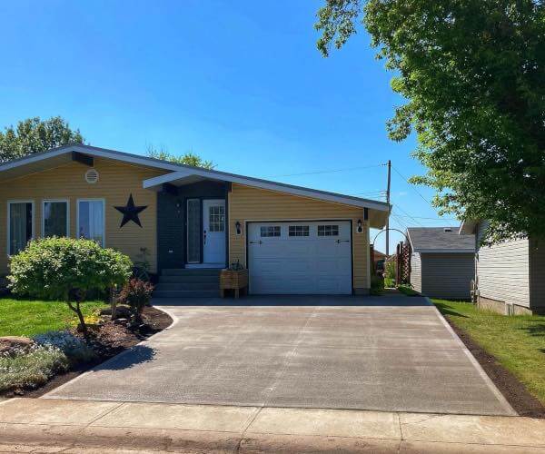 Residential driveway